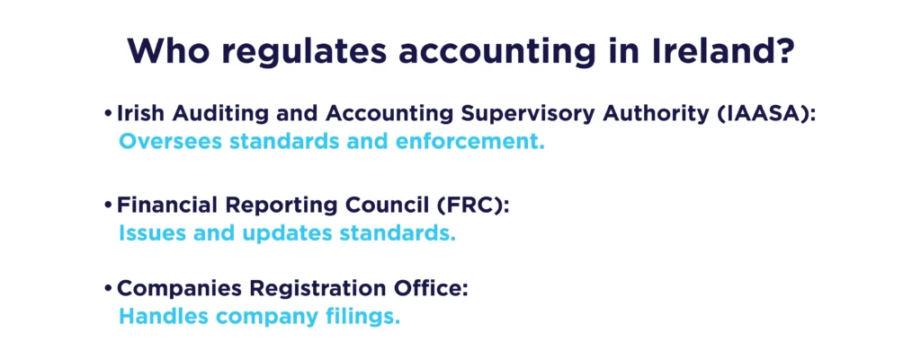 who regulated accounting in Ireland