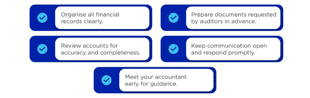 Accounting audit checklist